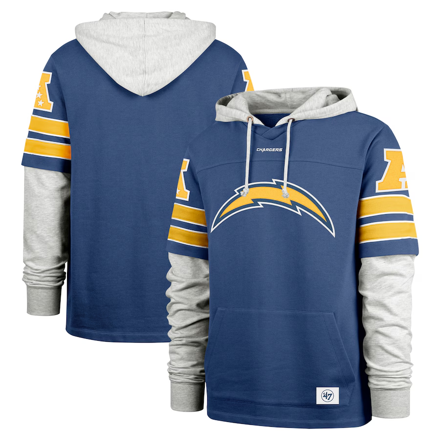 Men Los Angeles Chargers blue 2024 Nike NFL hoodie->indianapolis colts->NFL Jersey